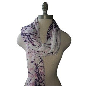 CT1590 Tilo Oversized White, Pink and Purple Wrap
